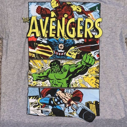 Marvel The Avengers Original Comics T-Shirt Cotton Size Small