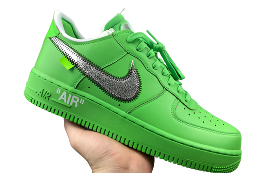 OFF-WHITE x Nike Air Force 1 - Green DX1419-300 Shoes Size 12 *New*