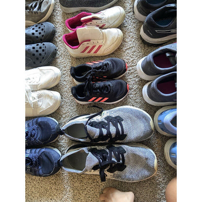 Wholesale Lot 10 Shoes Nike Adidas Vans ASICS Puma Sneakers Cleats Kid Women Men