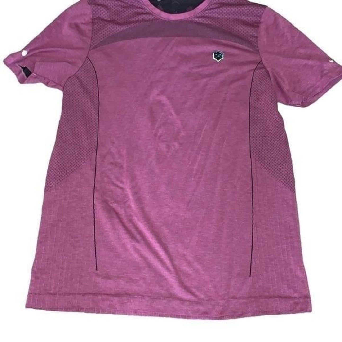 Women’s Under Armour Workout T Shirt Plum moisture wicking workout top size XL