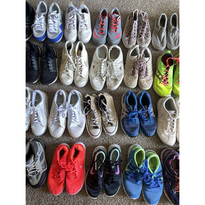 15 Pairs Sneakers Nike Adidas Vans Converse ASICS Puma Wholesale Reseller Lot