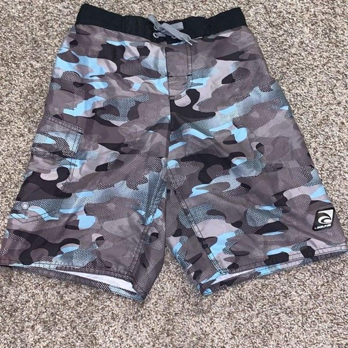 Laguna Boys Board Swim Surf Trunks Size Youth Large