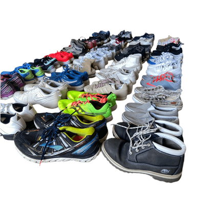 20 Pairs Sneakers Nike Adidas Vans Converse ASICS Puma Wholesale Reseller Lot