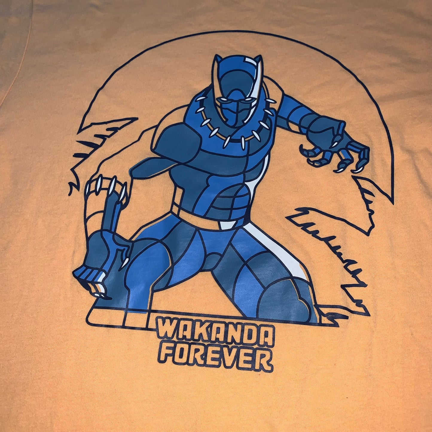 Gap Kids Marvel, Black Panther Wakanda forever T-shirt, size YXL