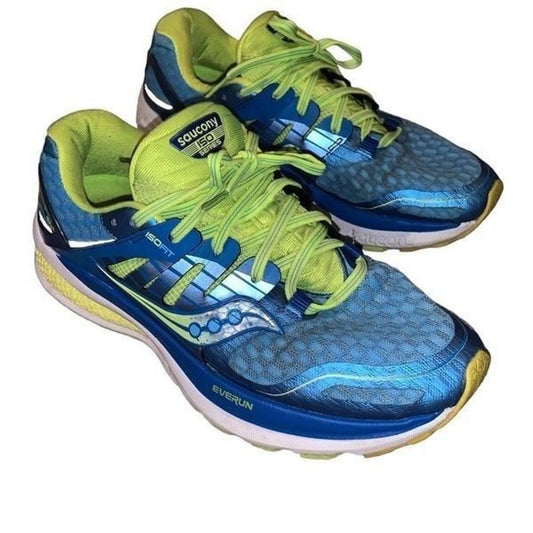 Saucony Women’s IsoFit TRIUMPH Everun Running Shoes Sneakers Blue Size 9.5