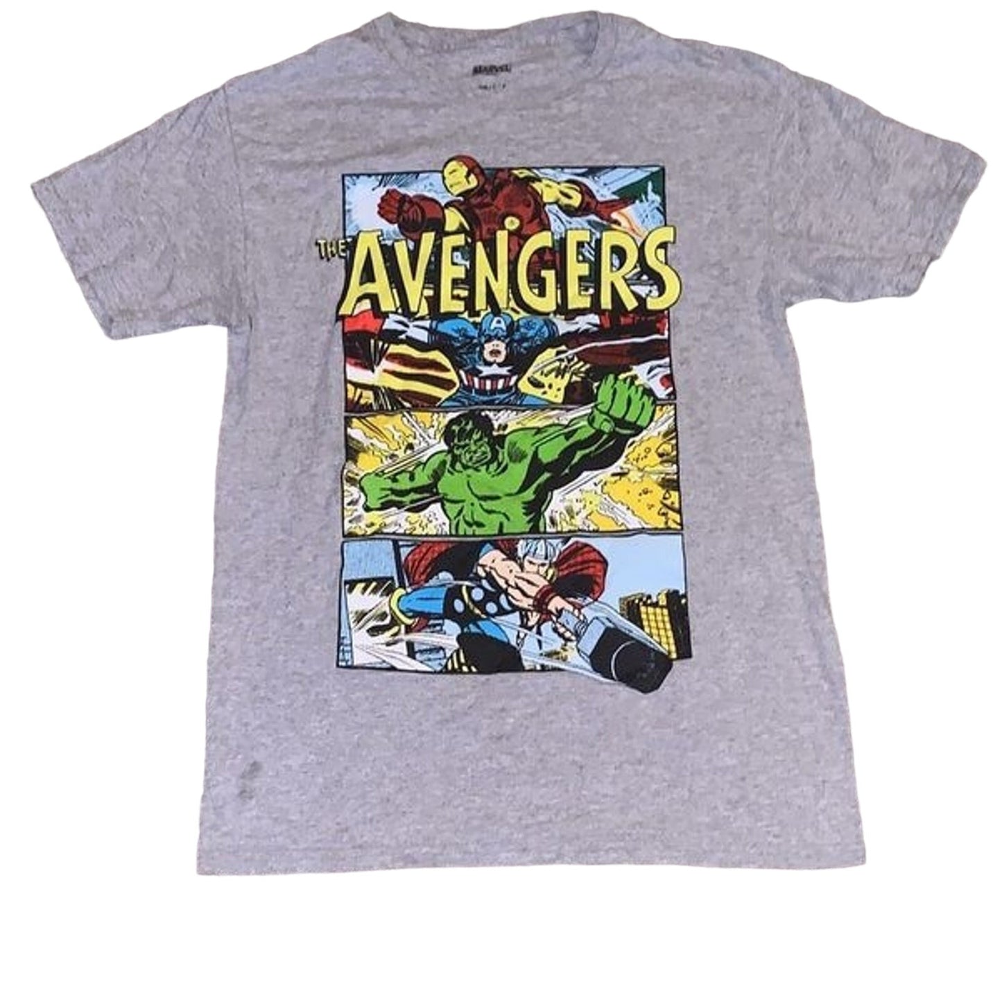 Marvel The Avengers Original Comics T-Shirt Cotton Size Small