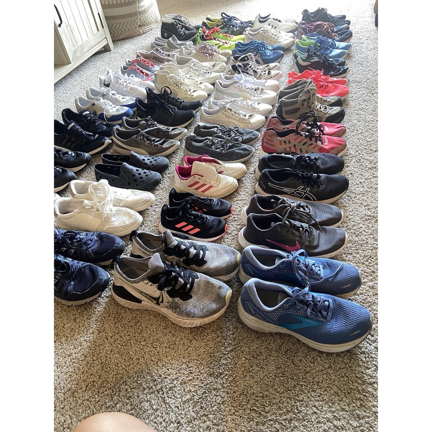 20 Pairs Sneakers Nike Adidas Vans Converse ASICS Puma Wholesale Reseller Lot